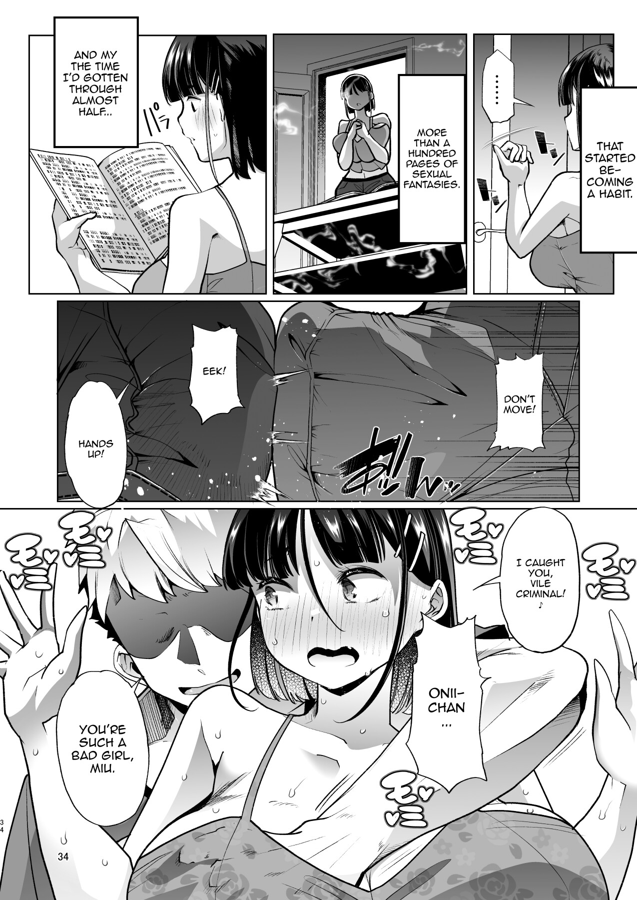 Hentai Manga Comic-My Big Brother Is Kind of Weird!-Read-33